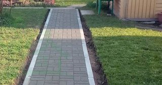 Укладка садовых дорожек в Череповце: стоимость от 920 руб. от ТротуарнаяПлитка